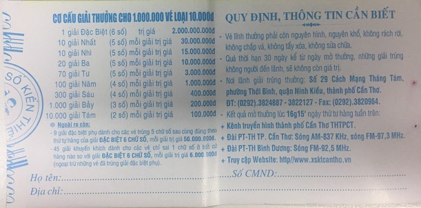 Trúng cùng lúc nhiều giải xổ số kiến thiết phải làm thế nào? - Ảnh 1.