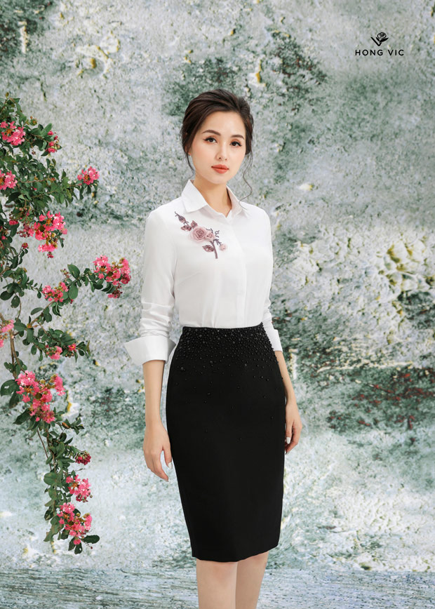 Hong Vic Fashion - Thương hiệu thời trang thêu đính thủ công cho nàng công sở hiện đại - GUU.vn