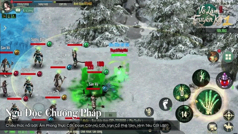 Võ Lâm Truyền Kỳ 1 Mobile tái hiện trọn vẹn bộ đặc trưng cho từng môn phái, nhiều skill được lấy cảm hứng từ tiểu thuyết kiếm hiệp! - Ảnh 5.