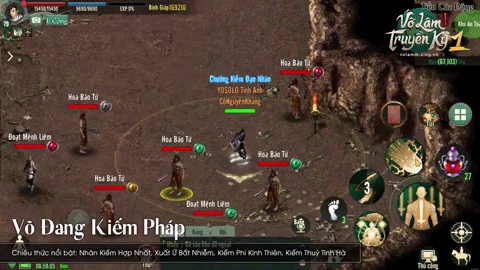 Võ Lâm Truyền Kỳ 1 Mobile tái hiện trọn vẹn bộ đặc trưng cho từng môn phái, nhiều skill được lấy cảm hứng từ tiểu thuyết kiếm hiệp! - Ảnh 11.