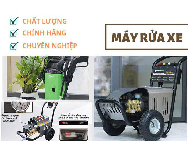 Yên Phát – Địa chỉ chuyên máy rửa xe ô tô giá rẻ - Ảnh 2.