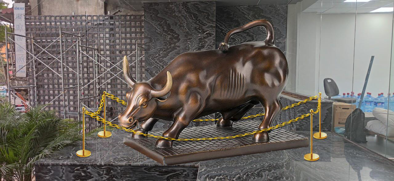 King Gold Art: Bật mí về tượng bò tài chính khiến doanh nhân mê mẩn - Ảnh 3.
