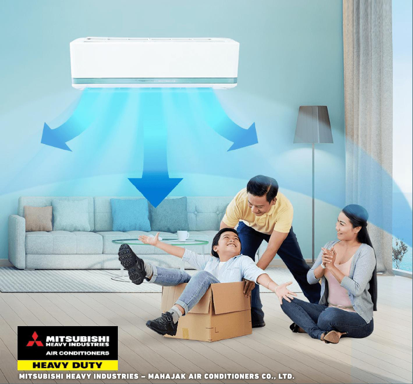 Bất ngờ với “động cơ phản lực” bên trong máy điều hòa Mitsubishi - Ảnh 1.