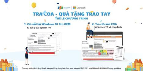 Synnex FPT tặng quà cho khách hàng sở hữu phần mềm Windows 10 bản quyền - Ảnh 2.