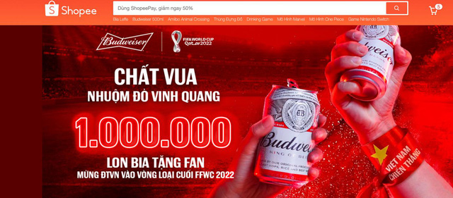 Budweiser nói là làm: Tặng 1.000.000 lon bia “khao” cổ động viên mừng kỳ tích Việt Nam lần đầu lọt vòng loại cuối World Cup 2022 - Ảnh 5.