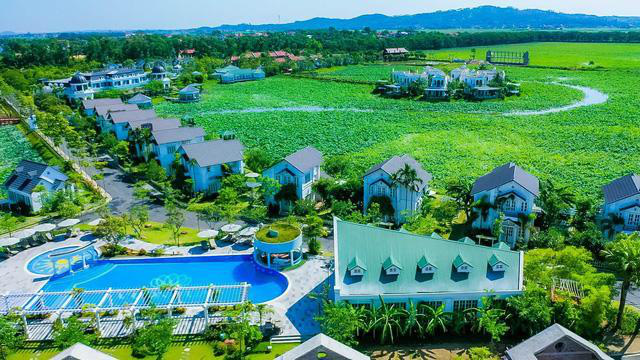 Vườn Vua Resort & Villas khởi tạo festival hoa sen tại đầm sen Bạch Thủy - Ảnh 1.