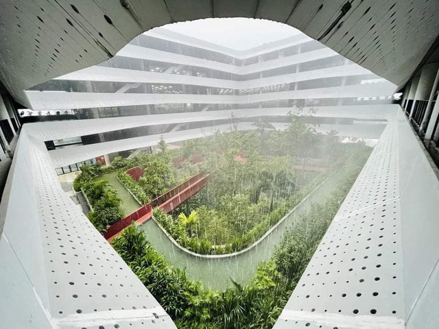 Trụ sở công ty công nghệ Việt lọt top công trình kiến trúc tiêu biểu - Ảnh 4.