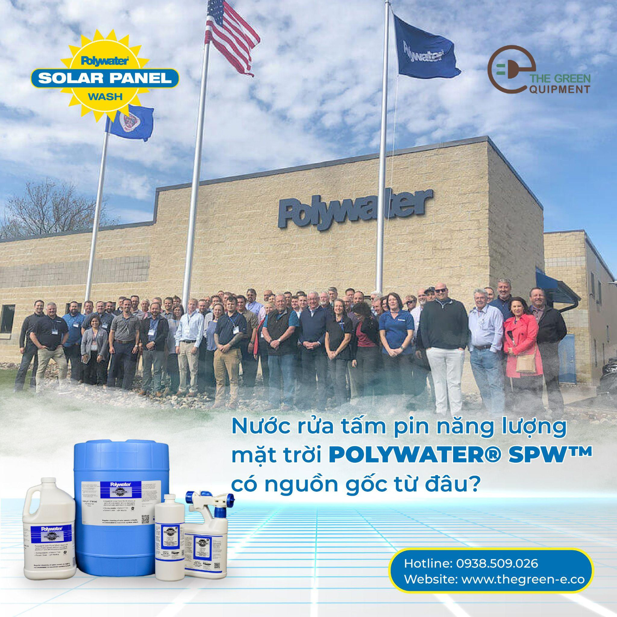 Polywater SPW là giải pháp kinh tế cho các công ty vệ sinh pin năng lượng mặt trời - Ảnh 2.