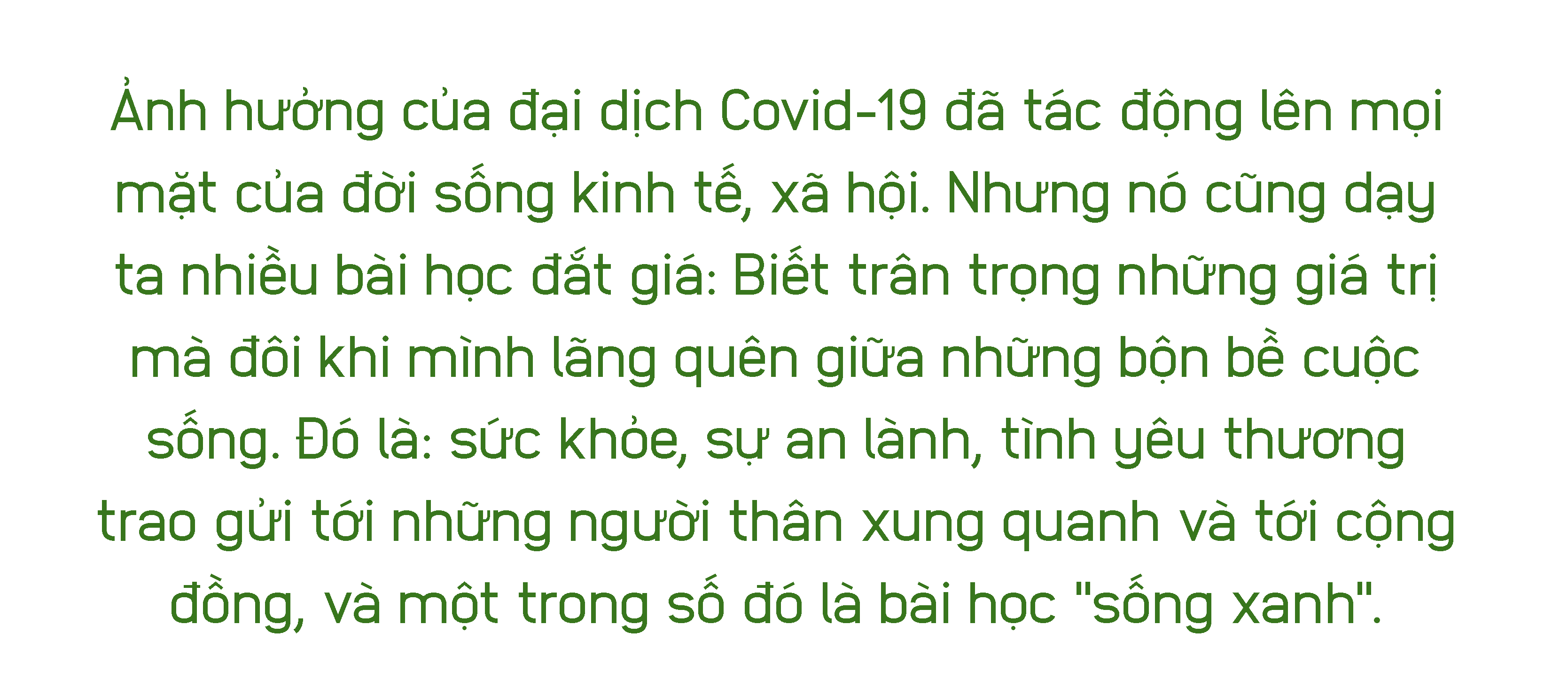 Khi bạn thuộc thế hệ tái tạo tương lai, hãy bắt đầu với Ăn Tết Xanh - Ảnh 1.