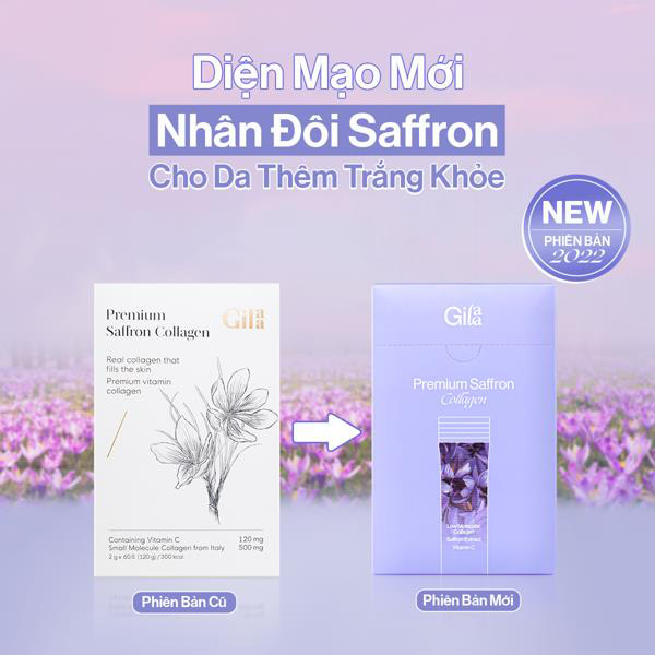 TPBS Gilaa Premium Saffron Collagen phiên bản mới: “Chân ái’ giúp da trắng khoẻ mịn màng từ bên trong - Ảnh 4.