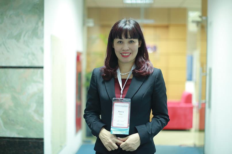 Bà Nancy Ngô Thị Bích Quyên - Chủ tịch ActionCoach Hà Nội West.