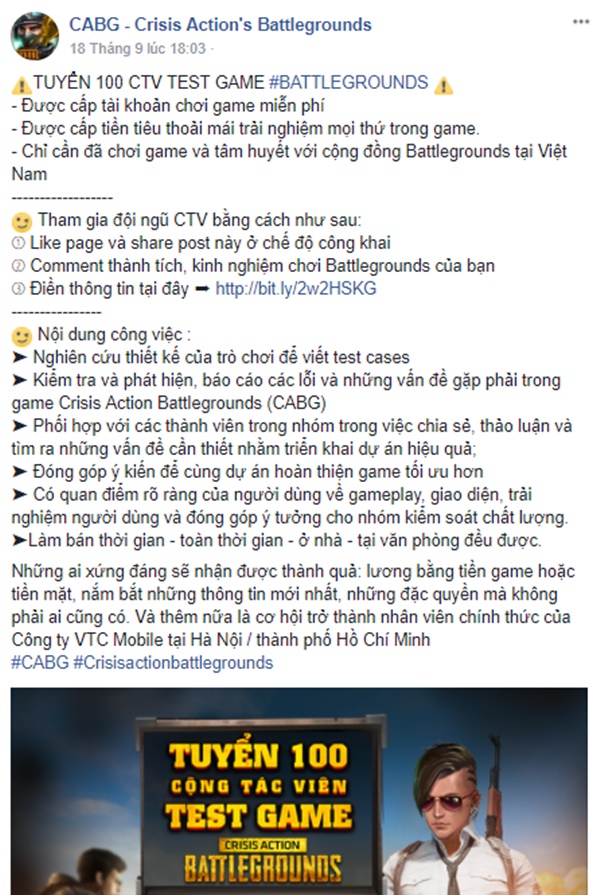 Không thể tin được: PUBG sắp chính thức phát hành tại Việt Nam với tên gọi CABG?