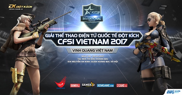 EvaTeams đại diện Việt Nam tham gia “World Cup Đột Kích” CFS 2017