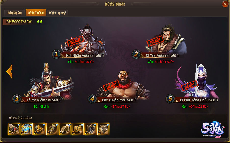 Nâng cao trình độ đánh boss