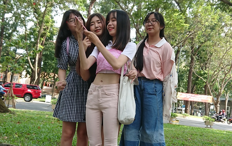 Gặp mặt thí sinh SGO48 trước giờ G vòng Trình diện - Ảnh 6. Gặp mặt thí sinh SGO48 trước giờ G vòng Trình diện - Ảnh 6.