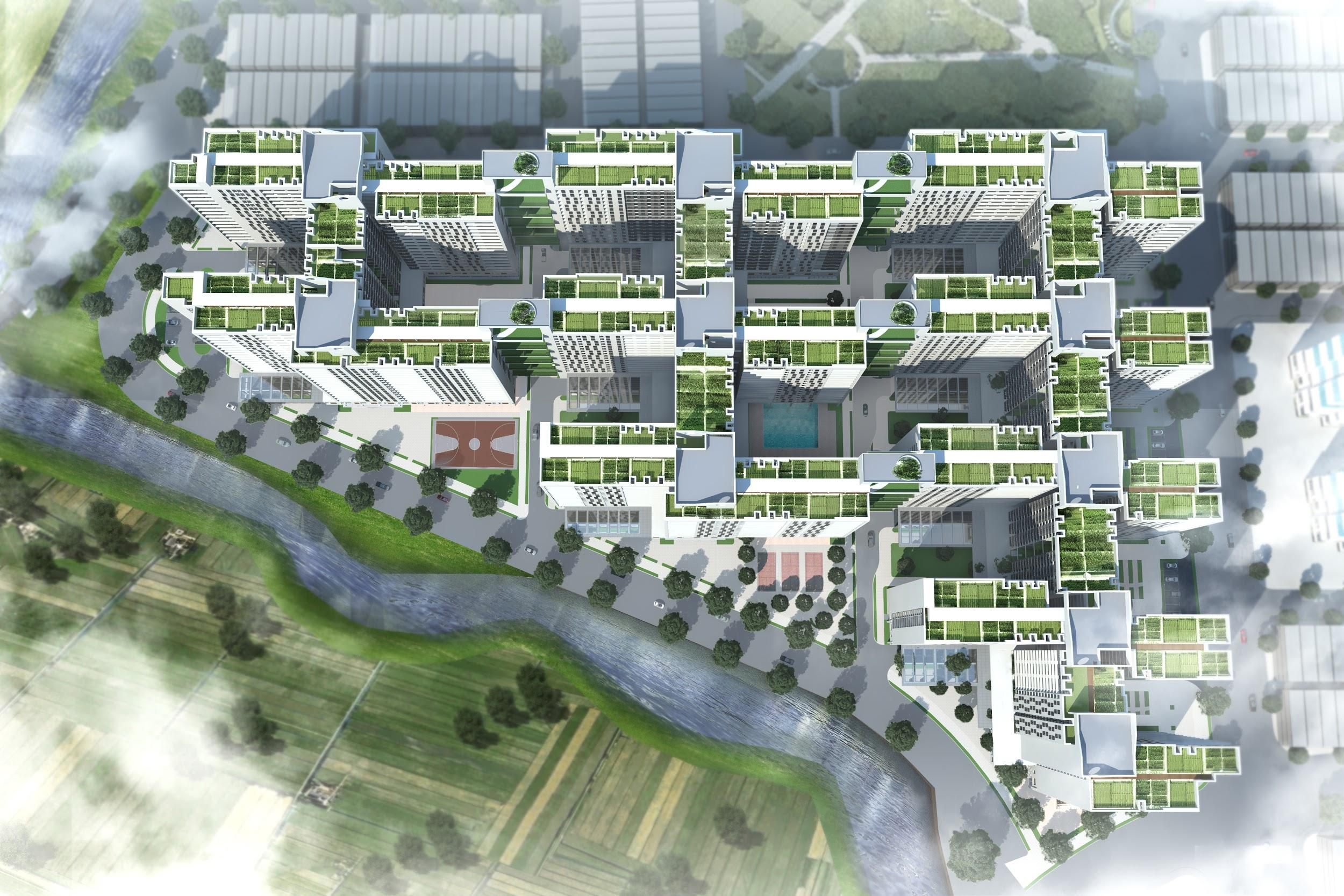 CUBIC Architects - Giải nhất cuộc thi thiết kế điển hình chung cư nhà ở xã hội cao tầng 2017 - Ảnh 3. CUBIC Architects - Giải nhất cuộc thi thiết kế điển hình chung cư nhà ở xã hội cao tầng 2017 - Ảnh 3.