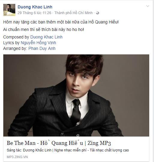 Hit mới của Hồ Quang Hiếu được cover cực "ngọt" trong "Bạn là Ngôi sao" Hit mới của Hồ Quang Hiếu được cover cực "ngọt" trong "Bạn là Ngôi sao"
