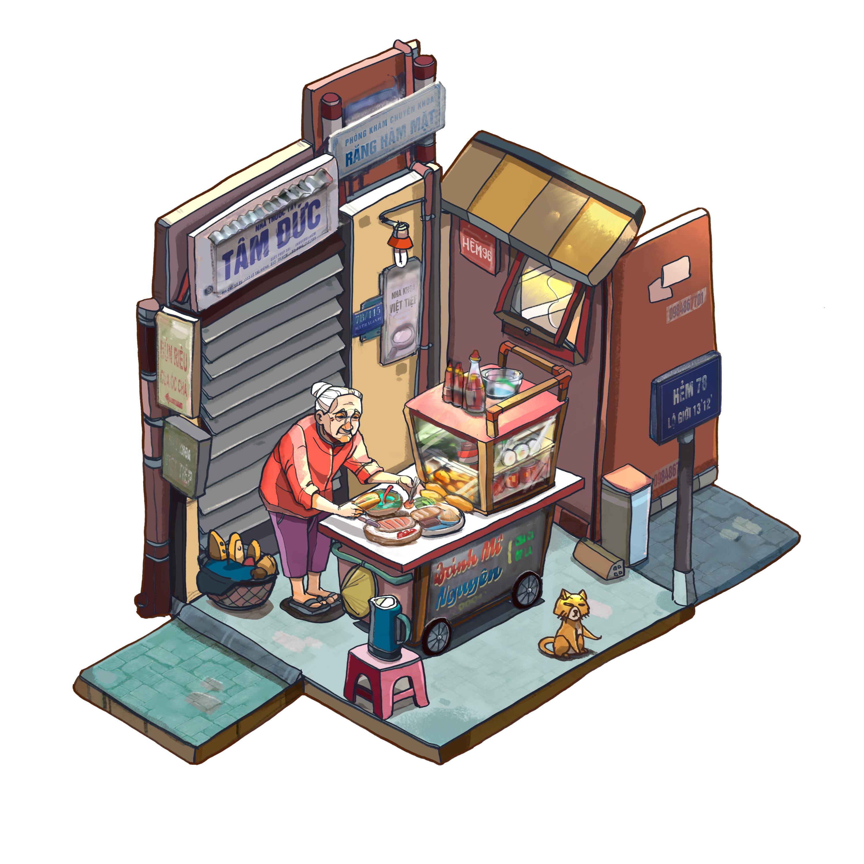 “Sài Gòn 3 mét vuông” biến hình thành game online cực đáng yêu - Ảnh 2. “Sài Gòn 3 mét vuông” biến hình thành game online cực đáng yêu - Ảnh 2.