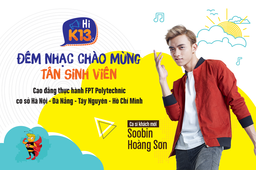 Soobin Hoàng Sơn livestream, bật mí tour diễn xuyên Việt cùng tân sinh viên Cao đẳng FPT Polytechnic - Ảnh 1. Soobin Hoàng Sơn livestream, bật mí tour diễn xuyên Việt cùng tân sinh viên Cao đẳng FPT Polytechnic - Ảnh 1.