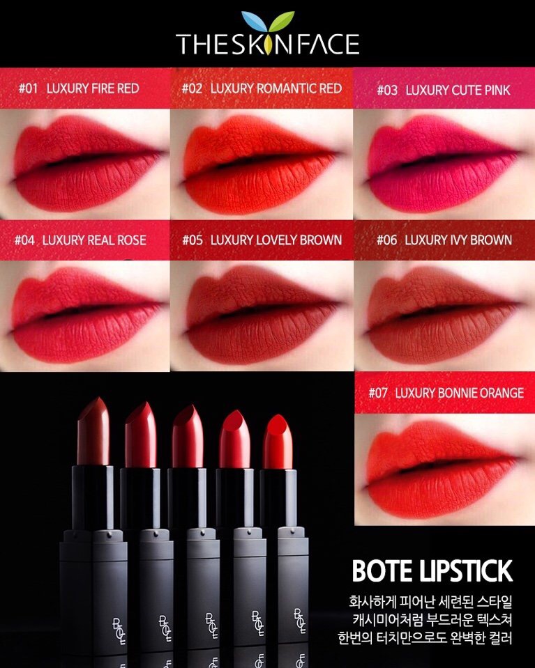 5 lý do vì sao các cô gái lại phát sốt với thỏi son Bote của hãng The Skin Face - Ảnh 3. 5 lý do vì sao các cô gái lại phát sốt với thỏi son Bote của hãng The Skin Face - Ảnh 3.