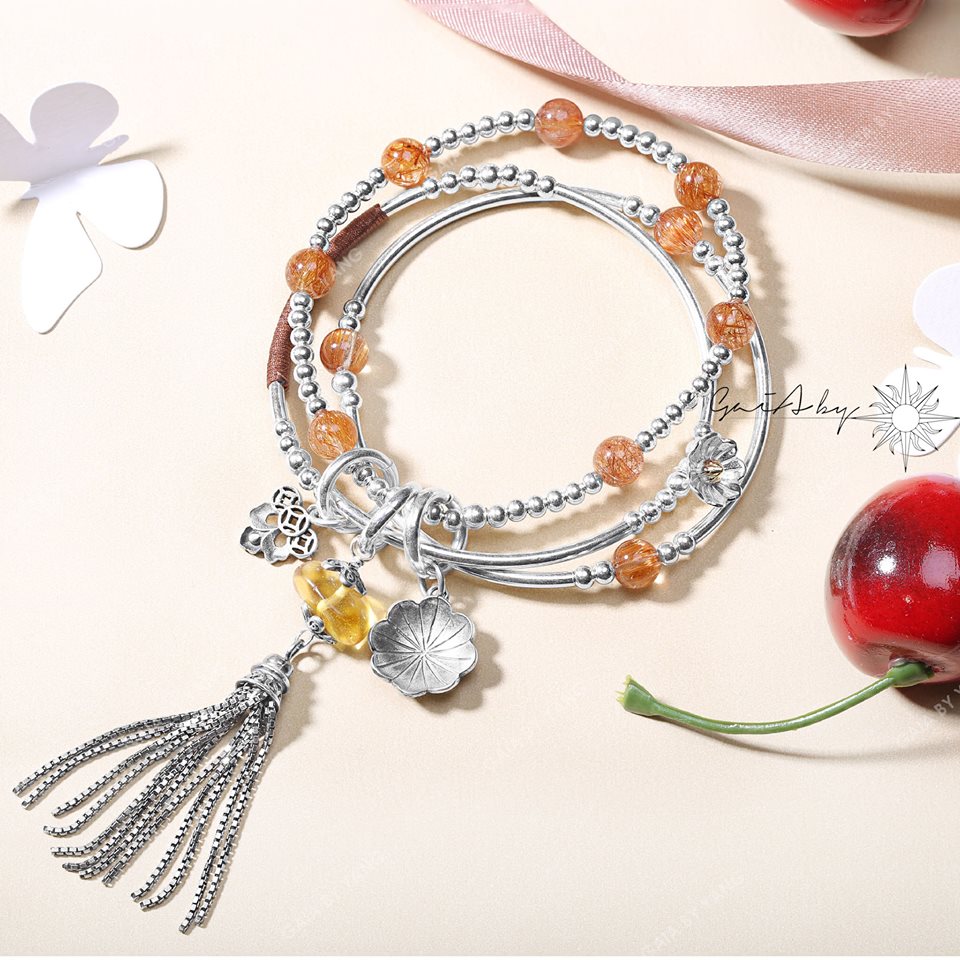 Trang sức phong thủy GaiA by Yang từ đá quý thiên nhiên và bạc charm - Ảnh 5. Trang sức phong thủy GaiA by Yang từ đá quý thiên nhiên và bạc charm - Ảnh 5.