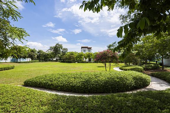 Tại Gamuda Gardens, hơn 60% diện tích dành cho cây xanh và các công trình công cộng