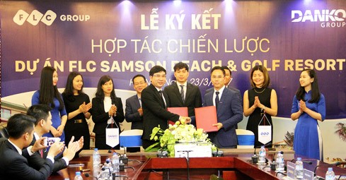 FLC Group vừa bắt tay cùng Danko Group trong việc phát triển tổng thể dự án FLC Sầm Sơn.