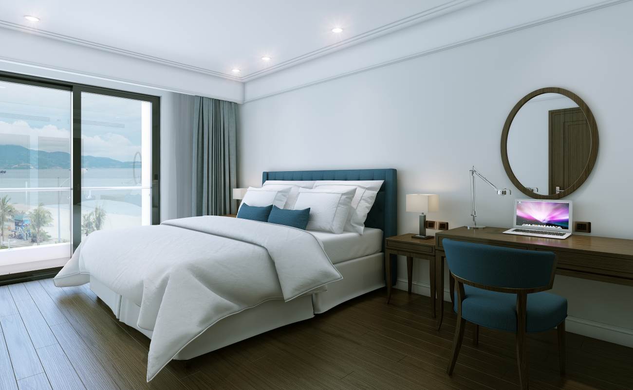 Tầm nhìn rộng mở, tất cả các căn hộ tại Luxury Apartment đều có cửa sổ với các góc view rộng mở về biển Mỹ Khê, cầu Thuận Phước, vịnh Đà Nẵng, trung tâm Thành phố…
