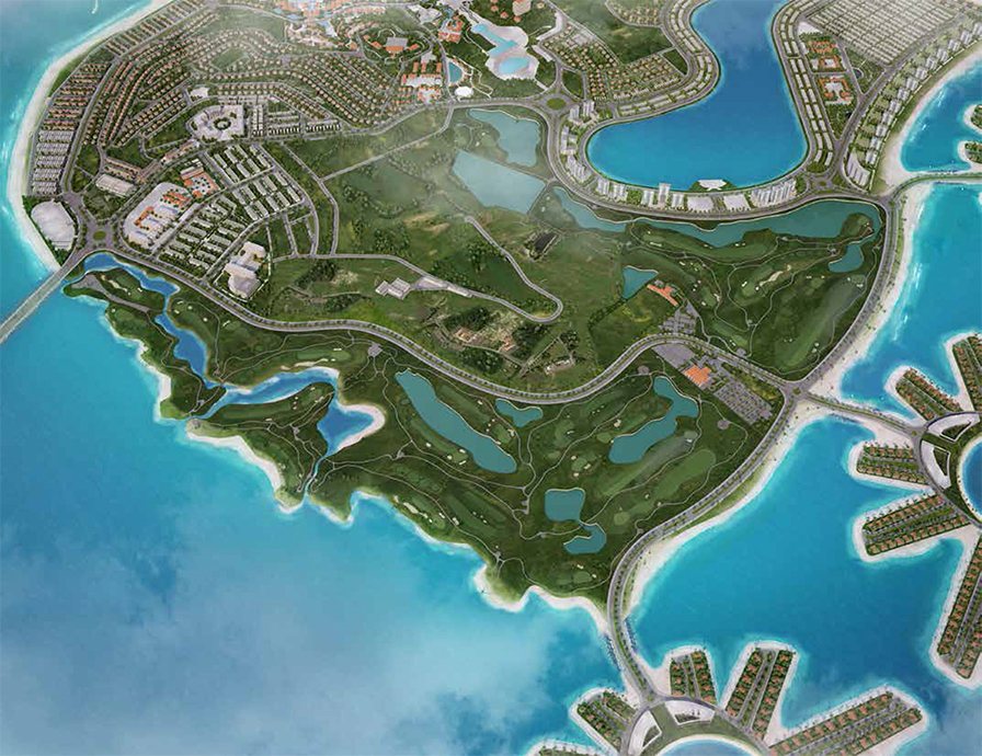 Quần thể tiện ích khép kín nằm trong dự án Tuần Châu Marina.