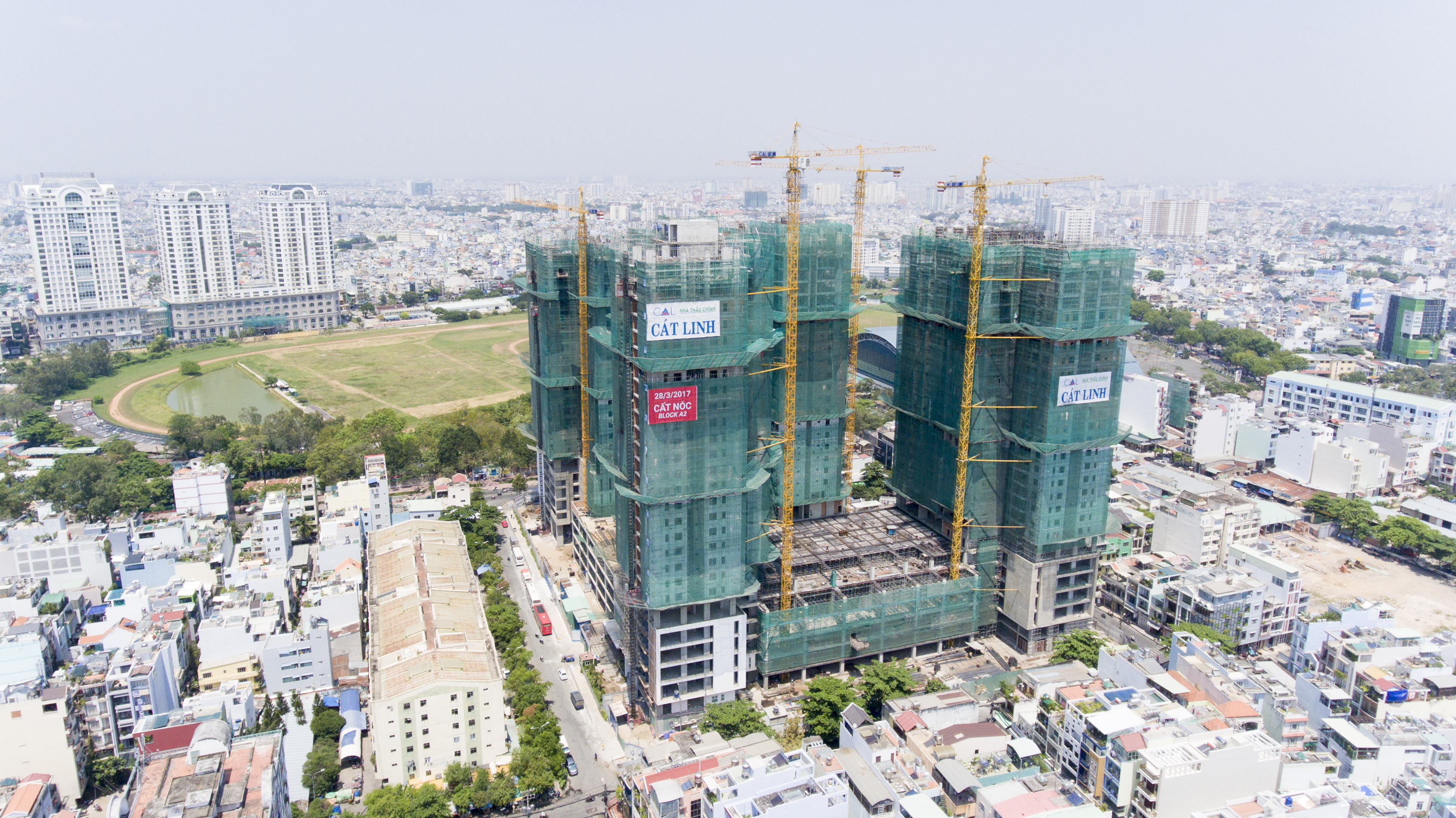 Đến thời điểm này tiến độ xây dựng đang vượt nhanh hơn kế hoạch ban đầu đề ra.