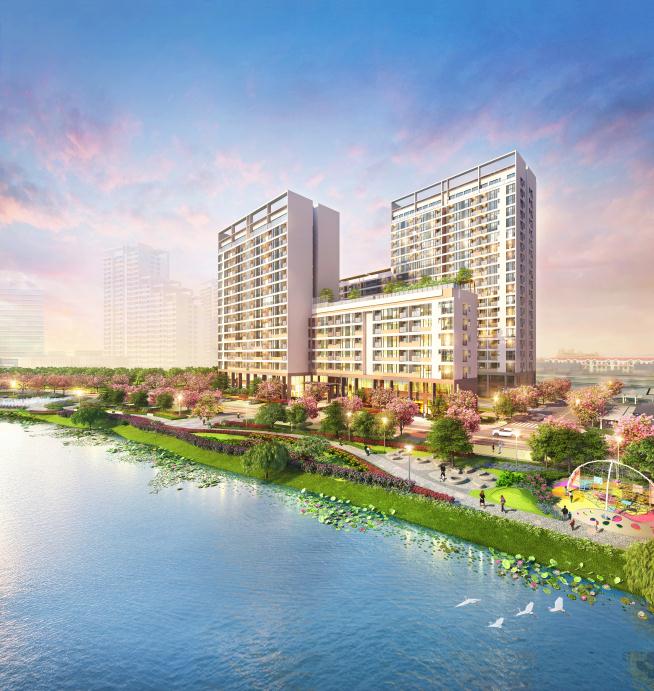 The Symphony là công trình căn hộ thứ hai của Khu phức hợp Phú Mỹ Hưng Midtown. Công trình có giá trị “kép” bởi vị trí “trung tâm của trung tâm”, kết nối trực tiếp công viên hoa anh đào Sakura Park.