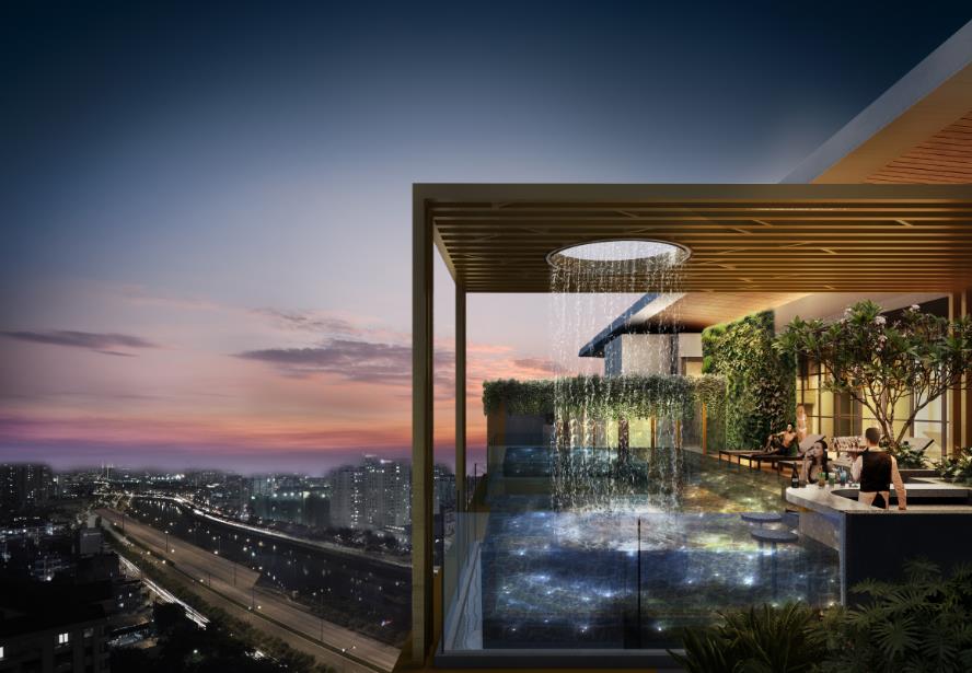 Cuộc sống xa hoa và tiện nghi dành cho cư dân.