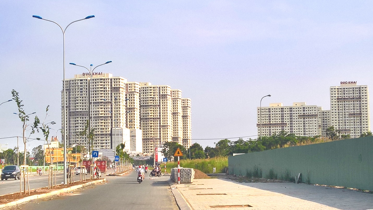 Đường 15B, nối Nguyễn Lương Bằng, chụp ngày 20/04/2017.