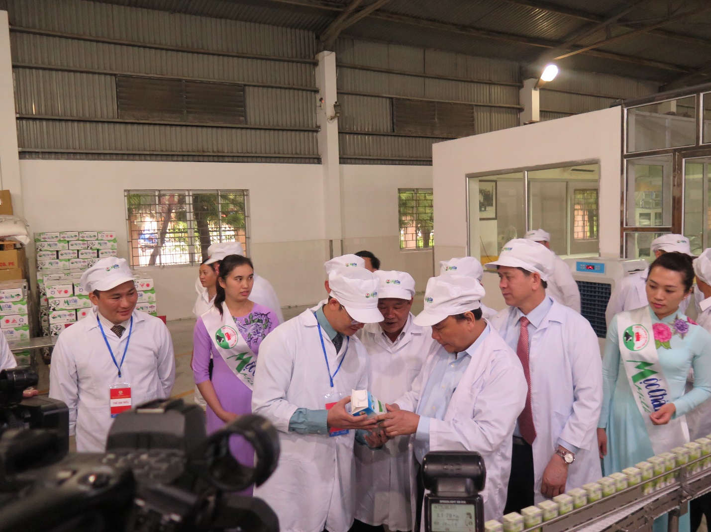 Thủ tướng thăm sữa Mộc Châu.
