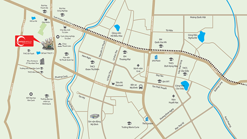 Vị trí vàng cùng giá bán hợp lý, Hateco Apollo mang tới cơ hội đầu tư sinh lời hấp dẫn.