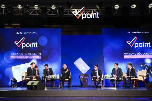 Đại diện các doanh nghiệp trao đổi về Vpoint.