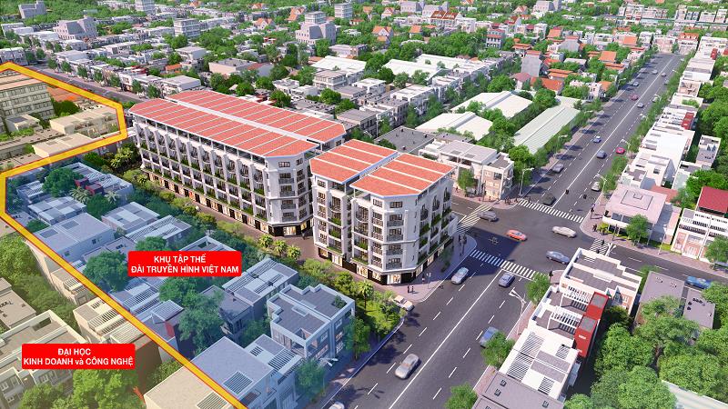 Dự án thừa hưởng nhiều tiện ích vượt trội của khu vực.