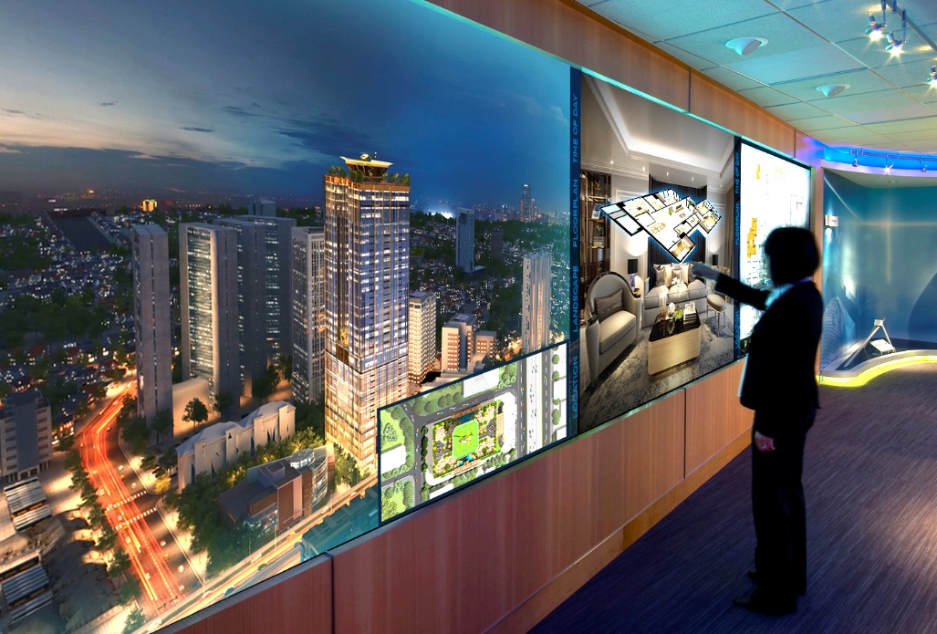 Với công nghệ tương tác ảo 3D Interactive, khách hàng của Sunshine Group có thể trực tiếp thay đổi nội thất, màu sơn cũng như điều chỉnh ánh sáng trong căn hộ.