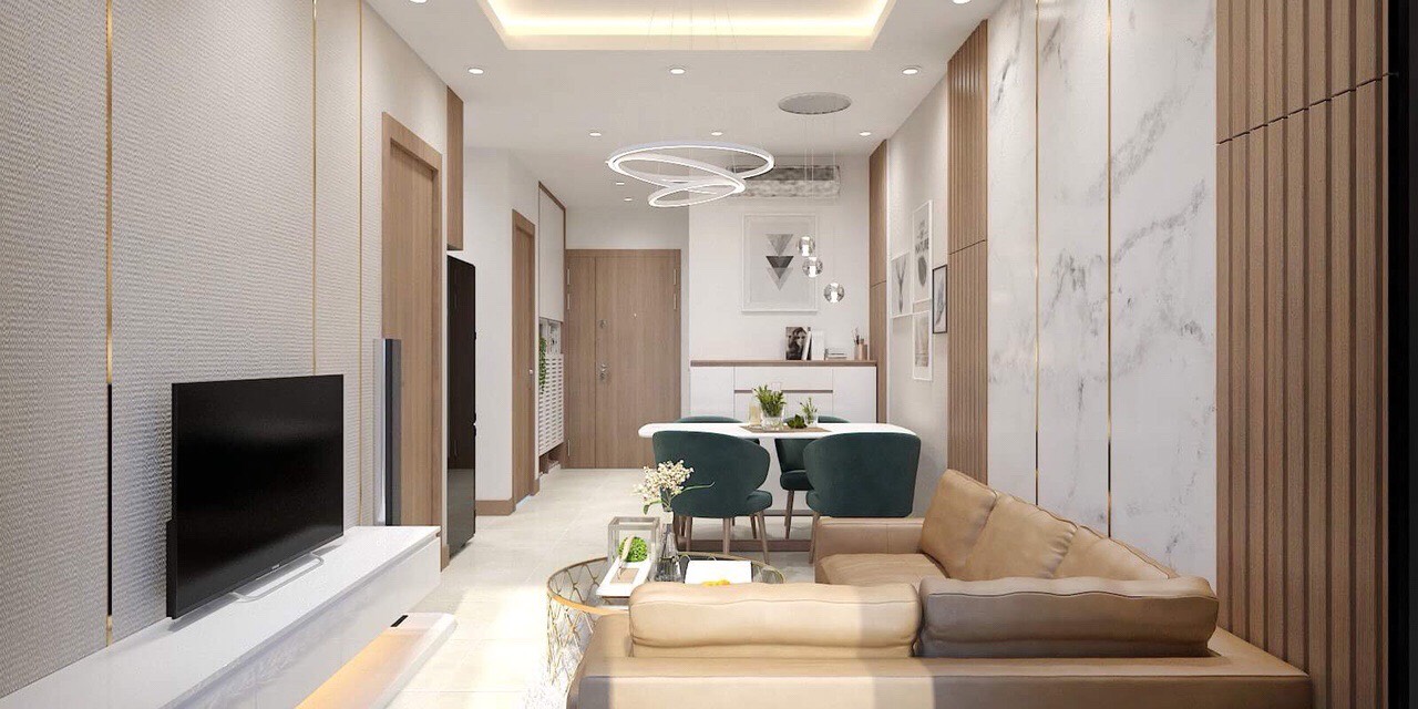 Thiết kế căn hộ mẫu dự án Sunshine Avenue.