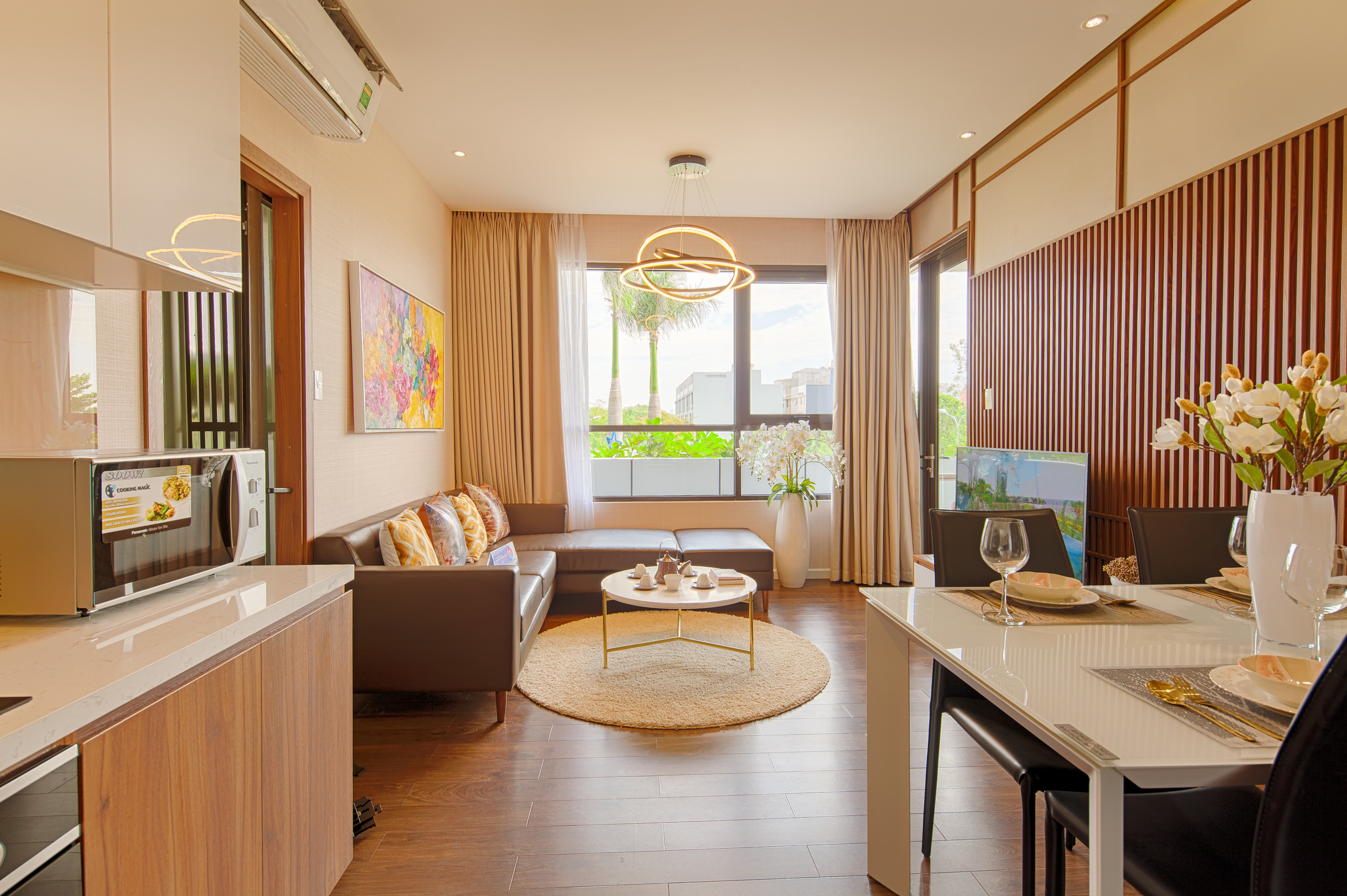 Khách hàng sẽ được sở hữu một tổ ấm hiện đại, nhiều tiện nghi trong môi trường xanh mát chỉ với 1,6 tỉ đồng.