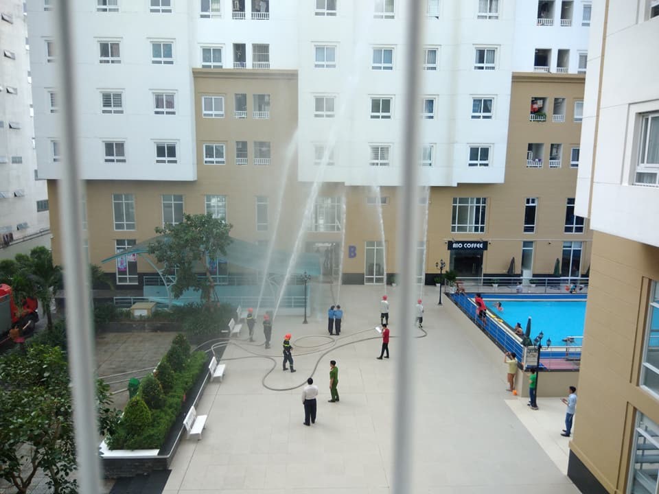 Quận 8 kiểm tra công tác PCCC tại dự án Topaz City - Ảnh 1. Quận 8 kiểm tra công tác PCCC tại dự án Topaz City - Ảnh 1.