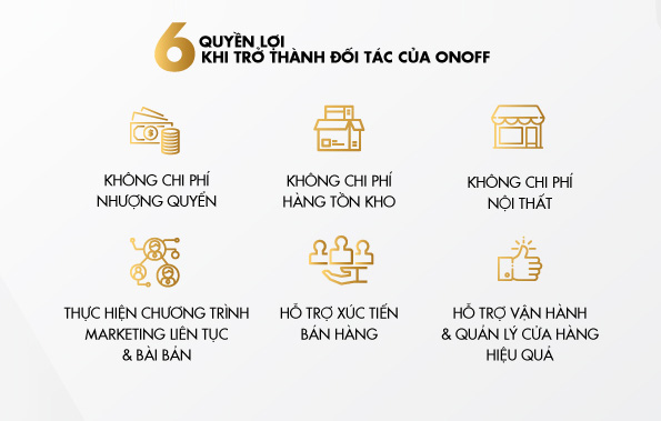 ONOFF công bố chính sách nhượng quyền hấp dẫn chiêu mộ nhà đầu tư - Ảnh 1.