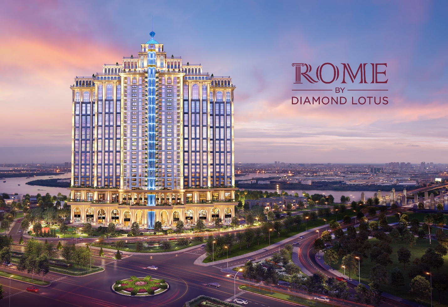 Rome by Diamond Lotus – Tinh hoa cổ điển trong kiến trúc sinh thái - Ảnh 2. Rome by Diamond Lotus – Tinh hoa cổ điển trong kiến trúc sinh thái - Ảnh 2.