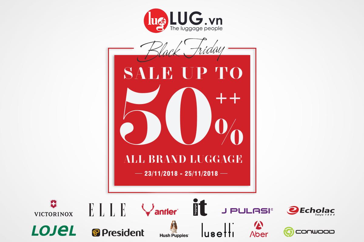Mặt hàng vali của Lug.vn thắng đậm mùa Black Friday - Ảnh 1. Mặt hàng vali của Lug.vn thắng đậm mùa Black Friday - Ảnh 1.
