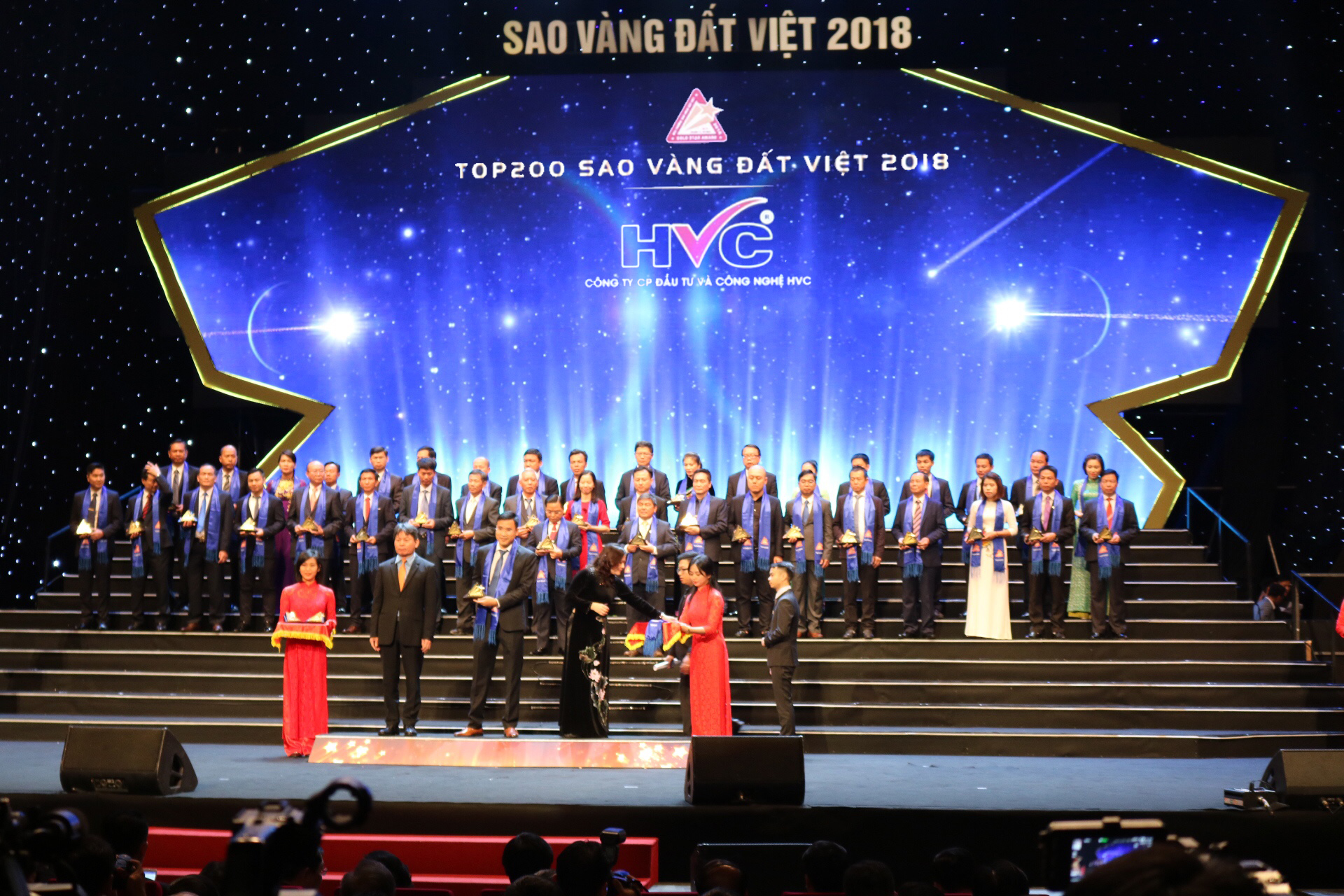 HVC Group đạt giải thưởng Sao Vàng Đất Việt 2018 - Ảnh 1.