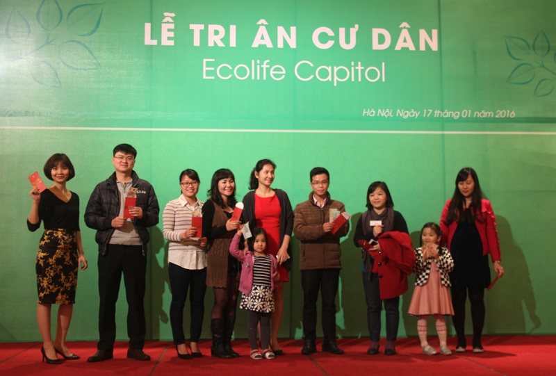 Chủ đầu tư Thủ đô Invest tặng nhiều quà ý nghĩa đến các cư dân tương lai của EcoLife Capitol.