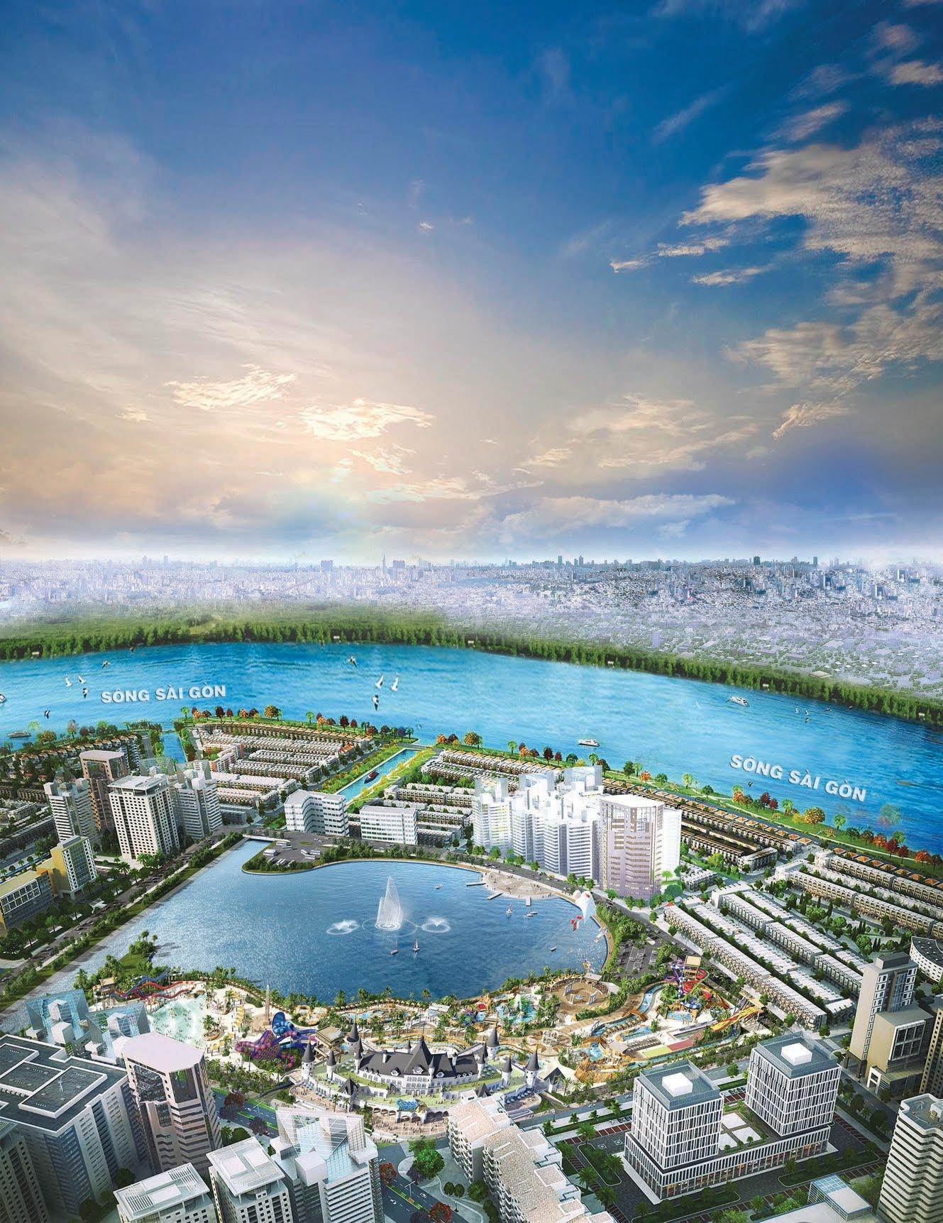 Công viên giải trí tầm cỡ quốc tế Ocean World Ho Chi Minh dự kiến khởi công trong tháng 6/2017.