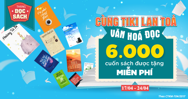 H&agrave;nh tr&igrave;nh c&ugrave;ng Tiki v&agrave; MC Minh Trang tặng 6,000 cuốn s&aacute;ch - Ảnh 1.