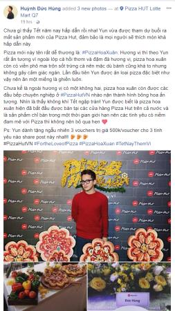Sao Việt rầm rộ chia sẻ về pizza hình hoa siêu lạ - Ảnh 7.