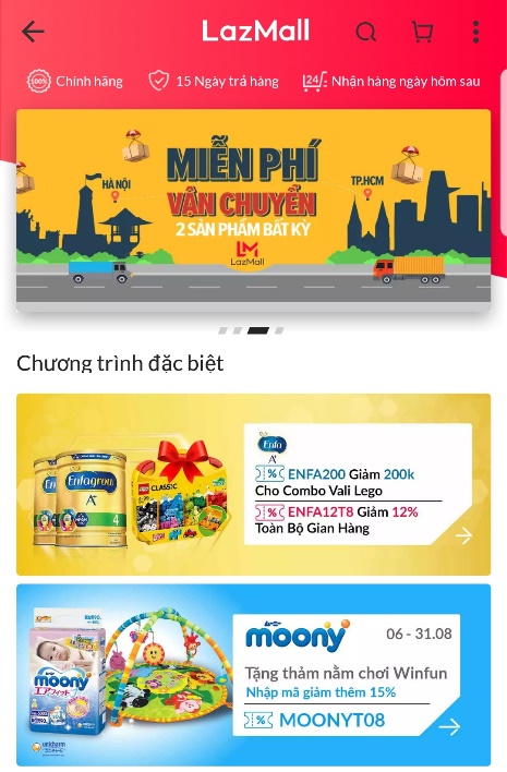 Sắm hàng “hiệu” chính hãng online với vô vàn ưu đãi - Ảnh 2. Sắm hàng “hiệu” chính hãng online với vô vàn ưu đãi - Ảnh 2.
